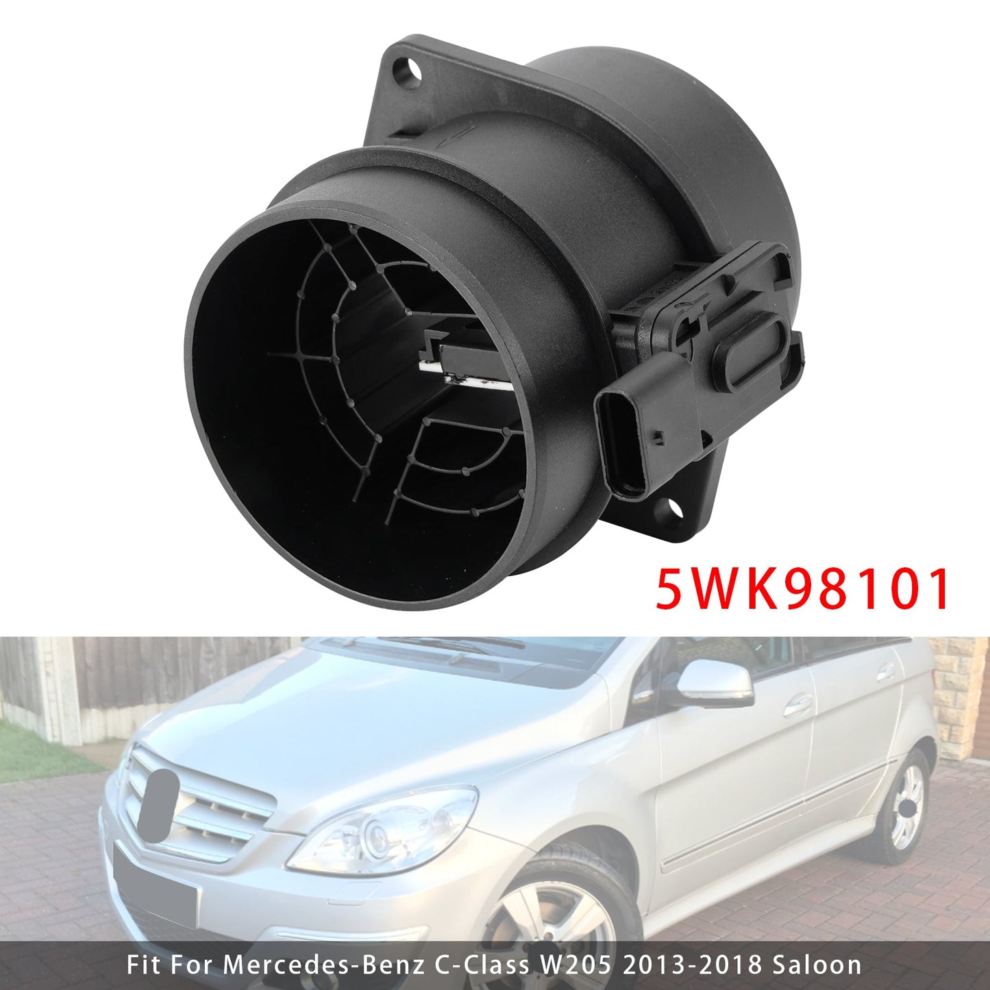 Mercedes-Benz W205 W176 GLC X253 5WK98101 Mass Air Flow Meter Sensor