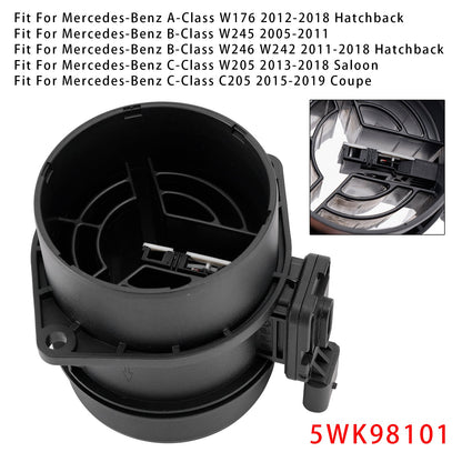 Mercedes-Benz W205 W176 GLC X253 5WK98101 Mass Air Flow Meter Sensor
