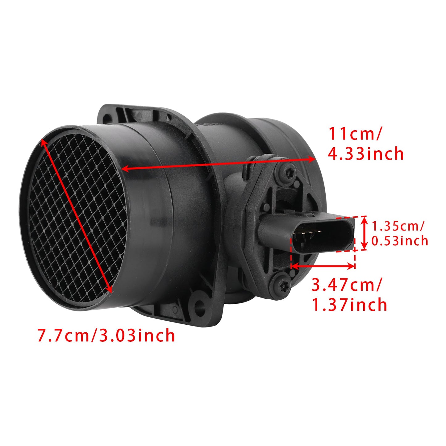 VW Golf Jeeta EuroVan 2.8L 0280218017 Mass Air Flow Meter Sensor