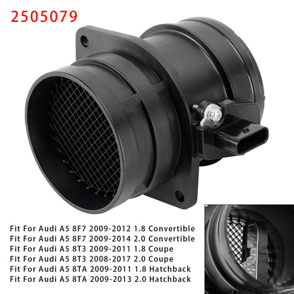Audi A3 8P1 A4 B8 Q5 8RB TT 8J3 A6 C7 2505079 Mass Air Flow Meter Sensor