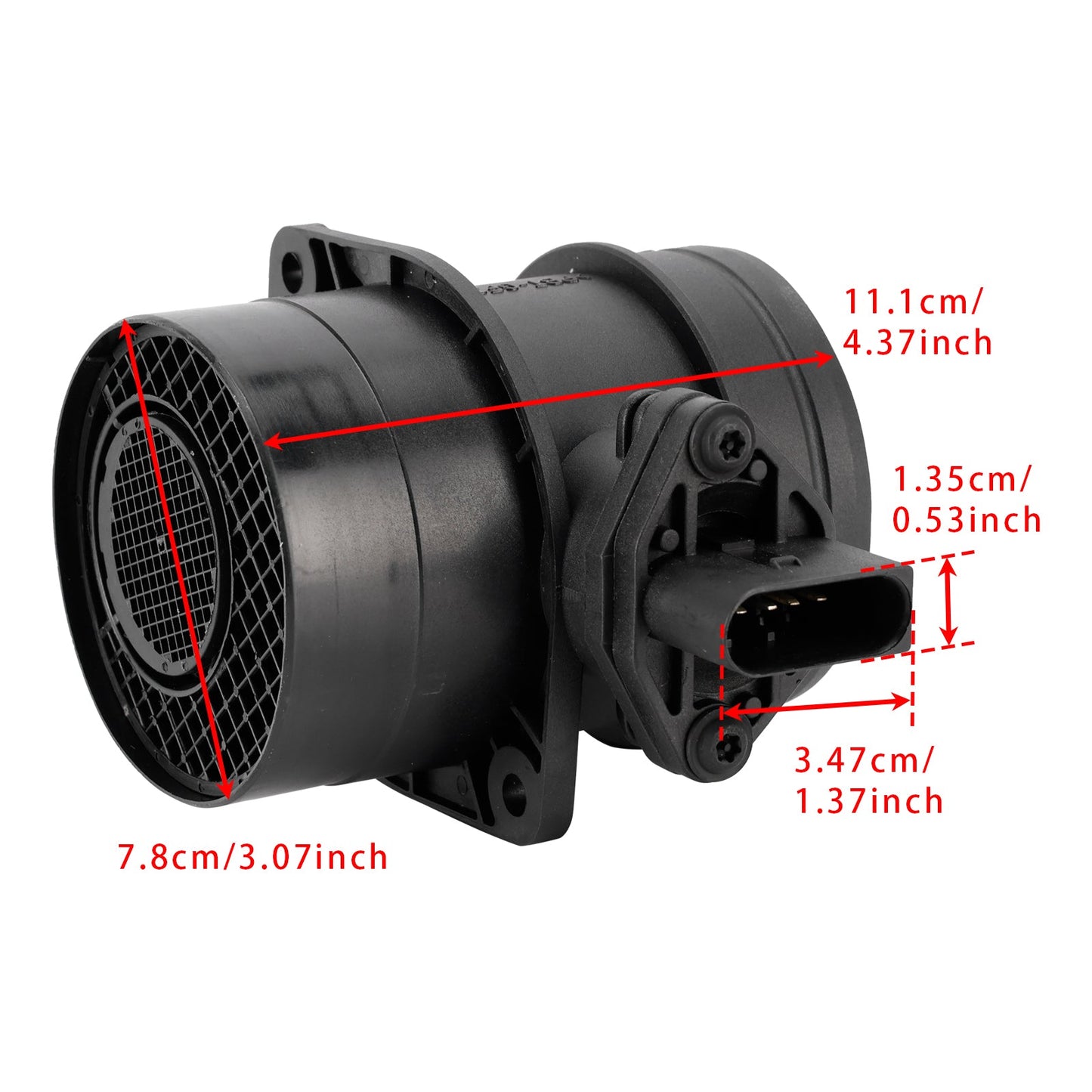Audi A4 Golf IV VW Passat 3B Jetta III 074906461B Mass Air Flow Meter Sensor