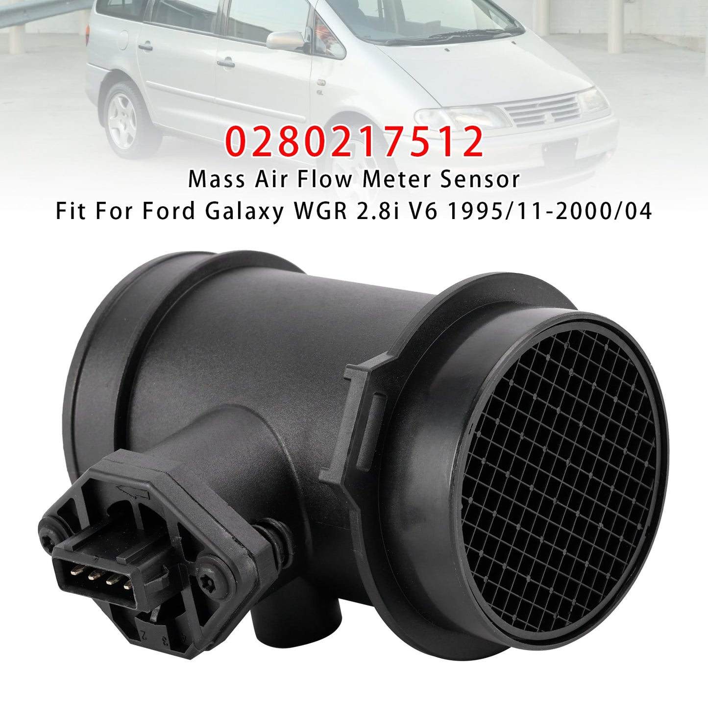 Ford Galaxy VW Golf III VR6 Sharan 0280217512 Mass Air Flow Meter Sensor