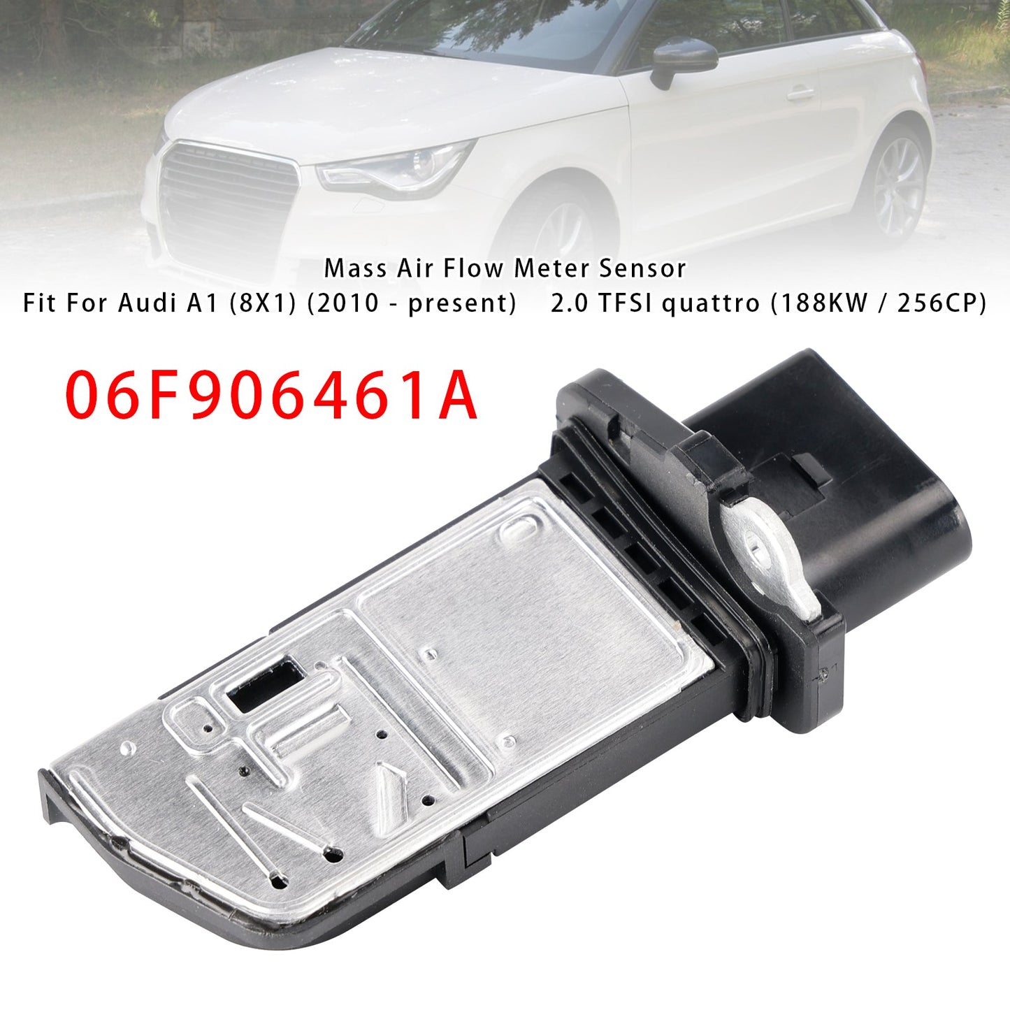 Audi A4 B7 S3 TT VW Golf GTI 2.0T 06F906461A Mass Air Flow Meter Sensor