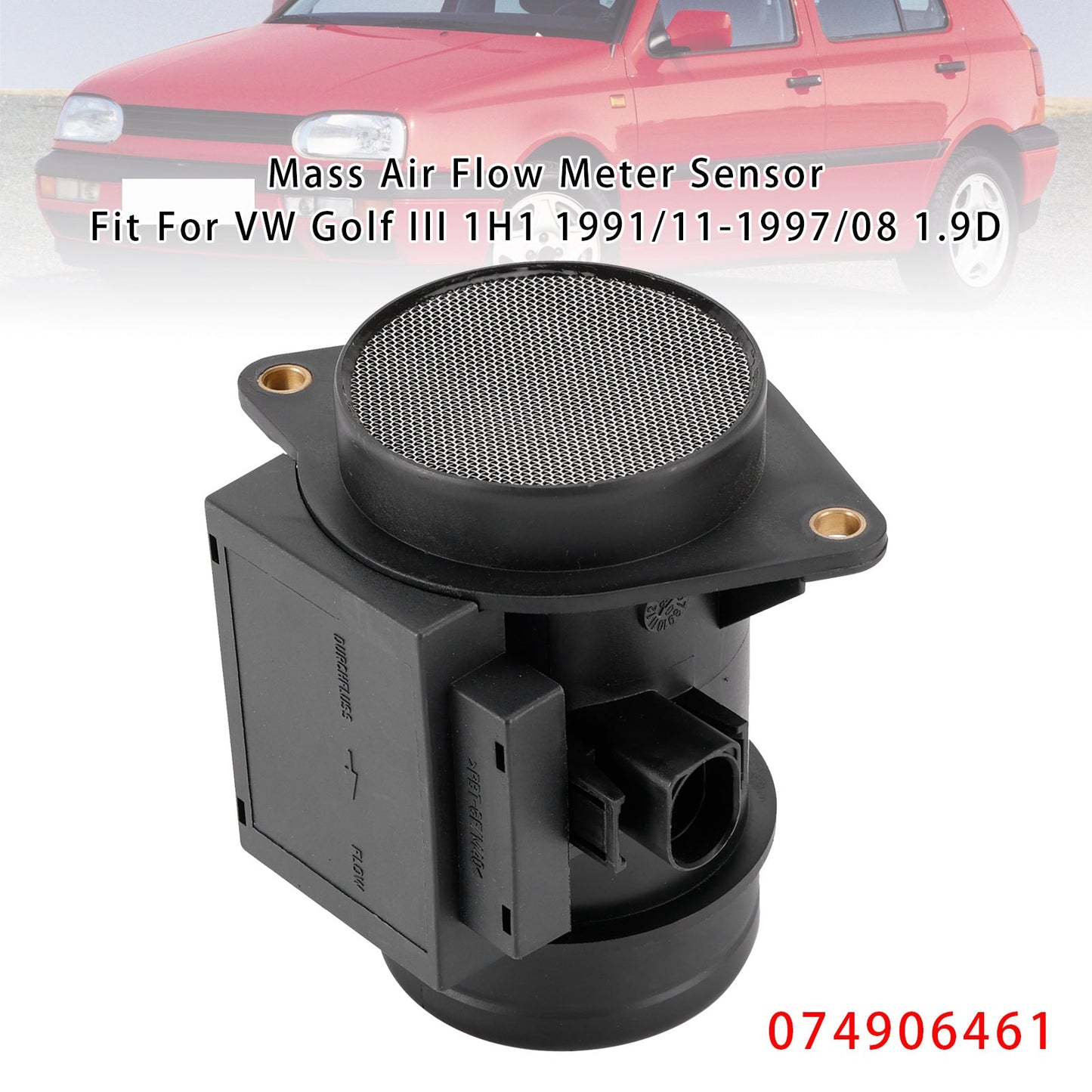 Audi A3 8L1 VW Golf IV Passat B5 074906461 Mass Air Flow Meter Sensor
