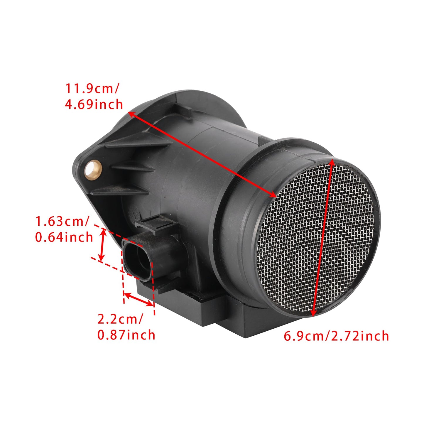 Audi A3 8L1 VW Golf IV Passat B5 074906461 Mass Air Flow Meter Sensor