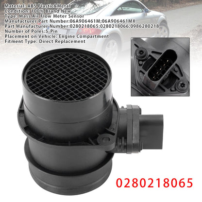 Audi TT RS6 Avant Leon 0280218065 Mass Air Flow Meter Sensor