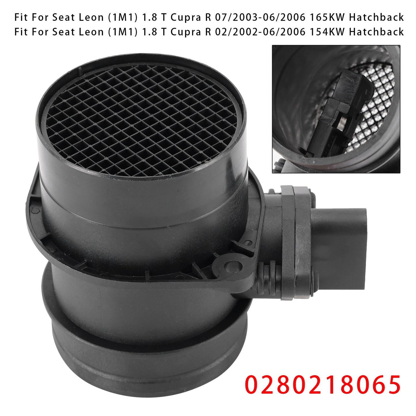 Audi TT RS6 Avant Leon 0280218065 Mass Air Flow Meter Sensor
