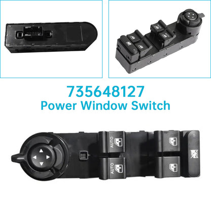 2016-2023 Jeep Liberty/Renegade Power Window Switch LHD Driver Side 735648127 5V83LXHAA
