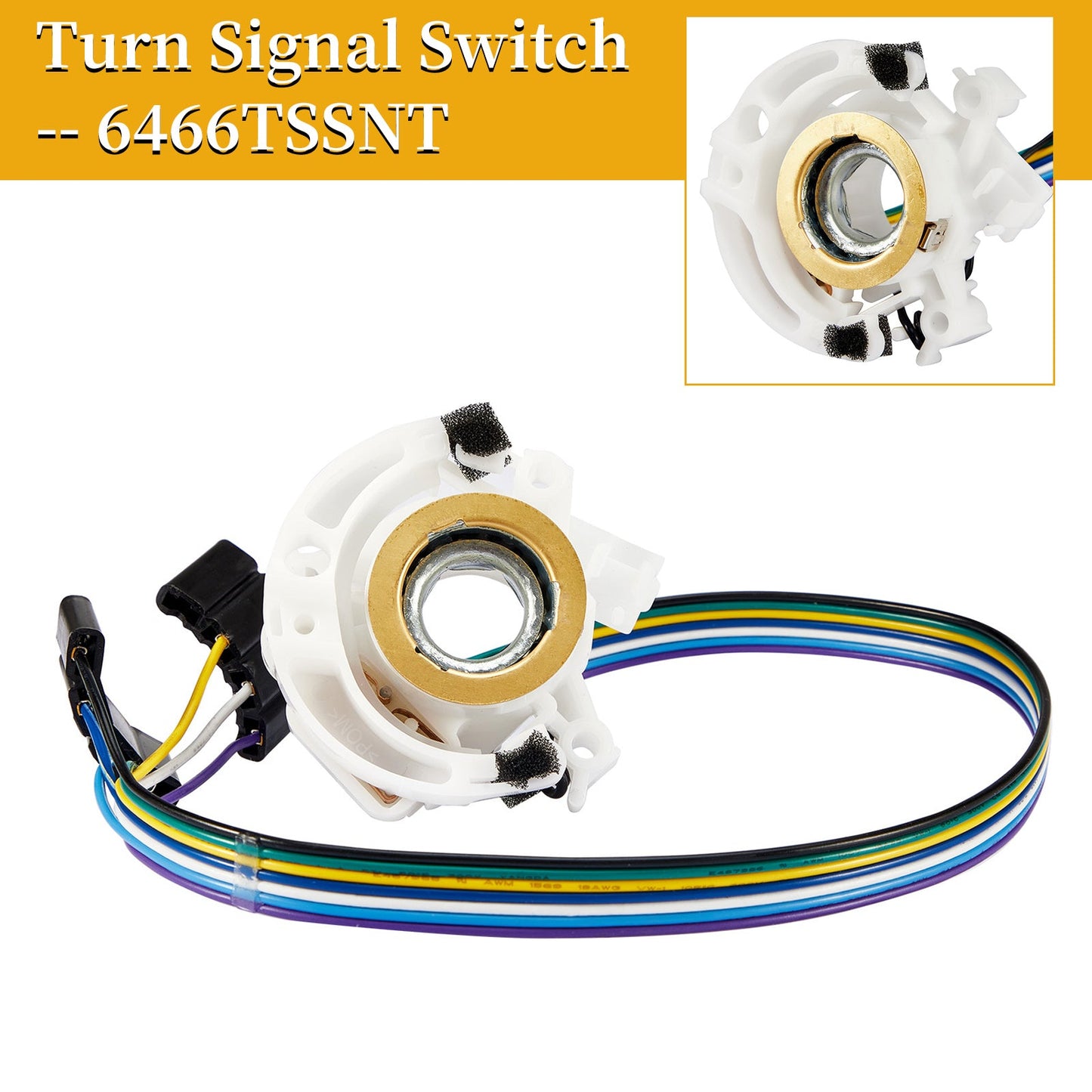 Chevrolet C10 Impala Belair Biscayn 1964-1966 Turn Signal Switch 6466TSSNT 910821