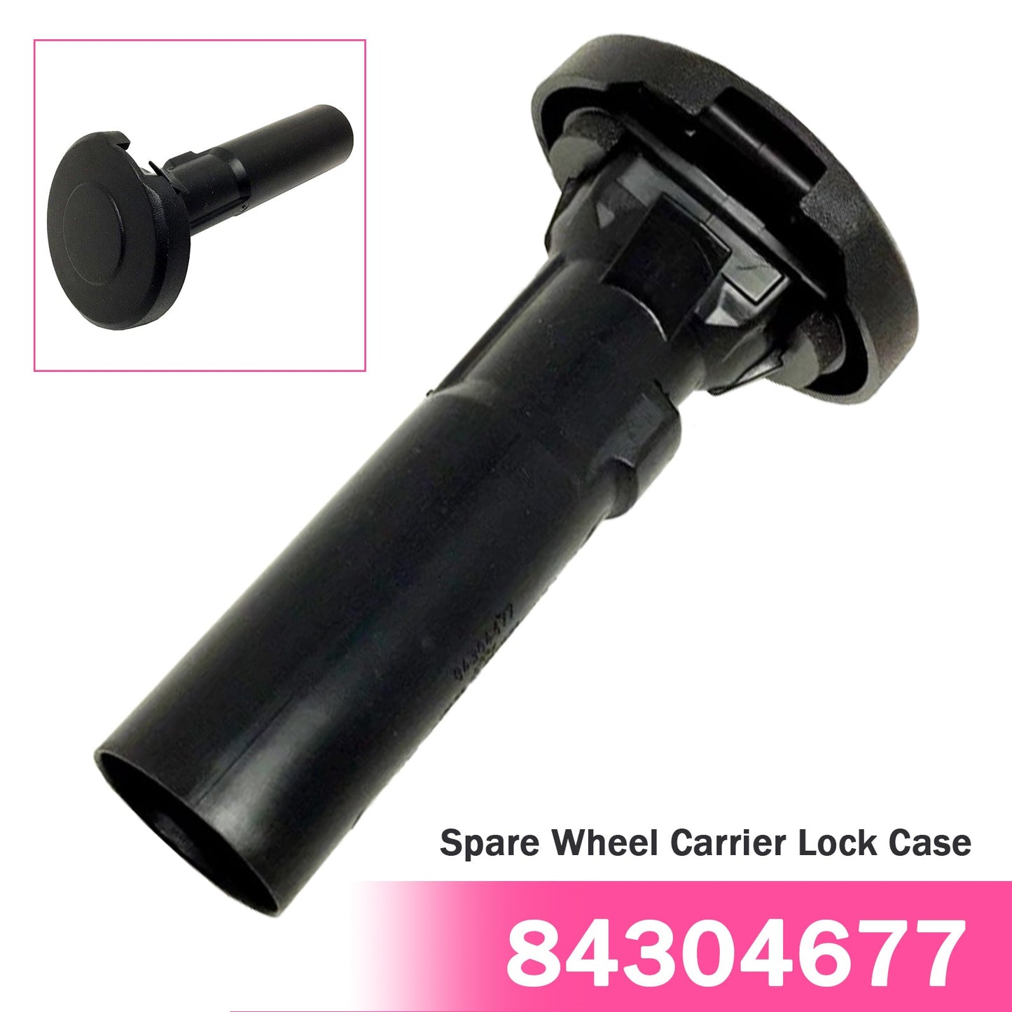 Silverado Sierra 2019-2024 Spare Wheel Carrier Lock Case and Cover 84304677