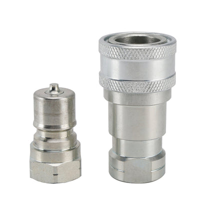 3/8" NPT ISO 7241-B Quick Disconnect Hydraulic Couplings / Couplers