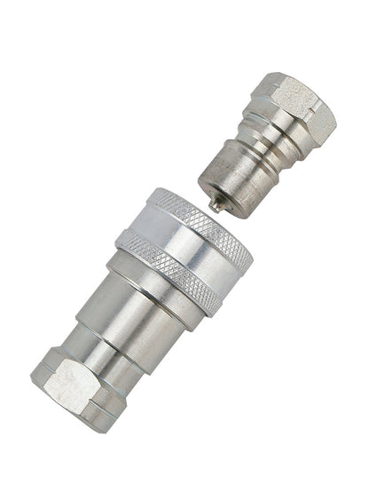 3/8" NPT ISO 7241-B Quick Disconnect Hydraulic Couplings / Couplers