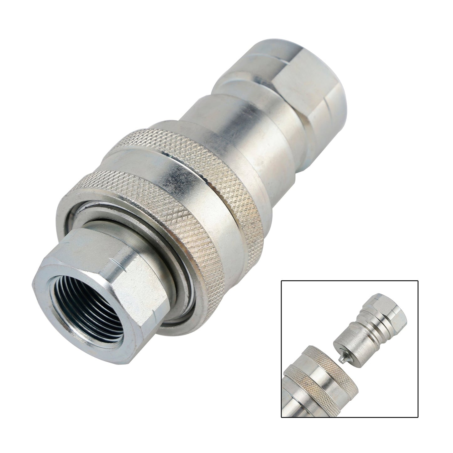3/4" NPT ISO 7241-B Quick Disconnect Hydraulic Couplings / Couplers