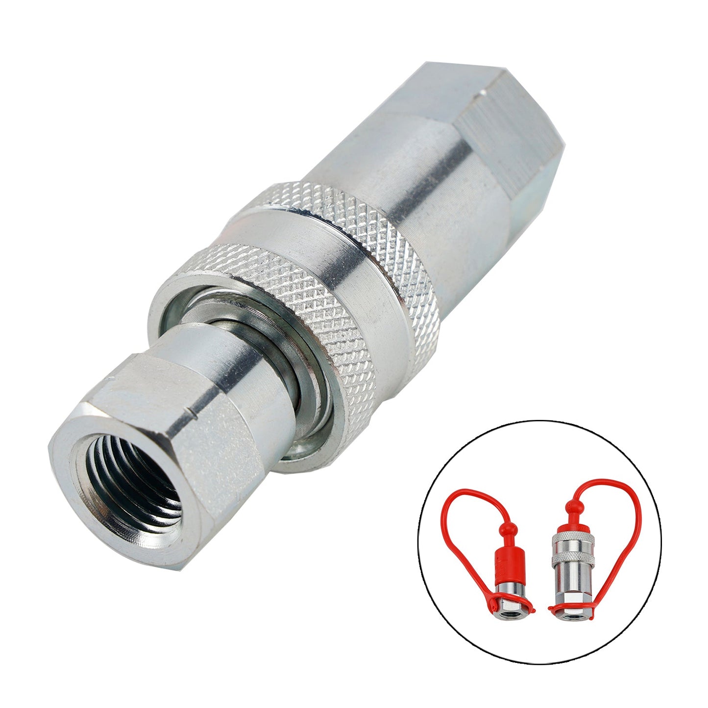 Acoplamientos hidráulicos de desconexión rápida ISO 7241-A de 1/4" NPT