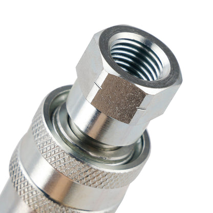 1/4" NPT ISO 7241-A Quick Disconnect Hydraulic Couplings / Couplers