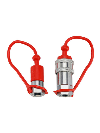 1/4" NPT ISO 7241-A Quick Disconnect Hydraulic Couplings / Couplers