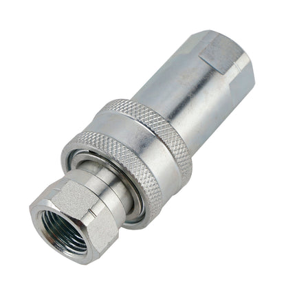 3/8" NPT ISO 7241-A Quick Disconnect Hydraulic Couplings / Couplers