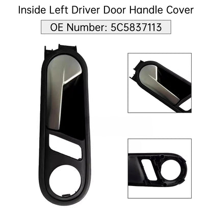 2012-2014 VW Beetle Inside Left Driver Door Handle Cover 5C5837113