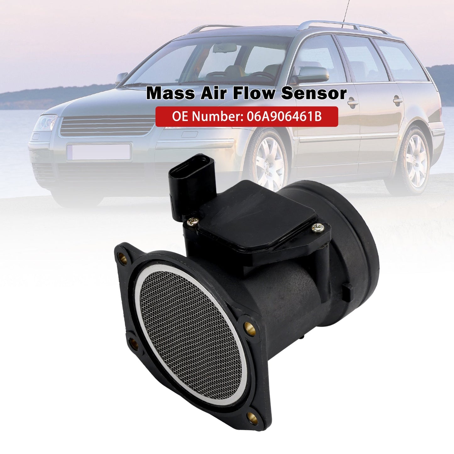 Mass Air Flow Sensor 06A906461B For VW Passat B5.5 Variant 3B6
