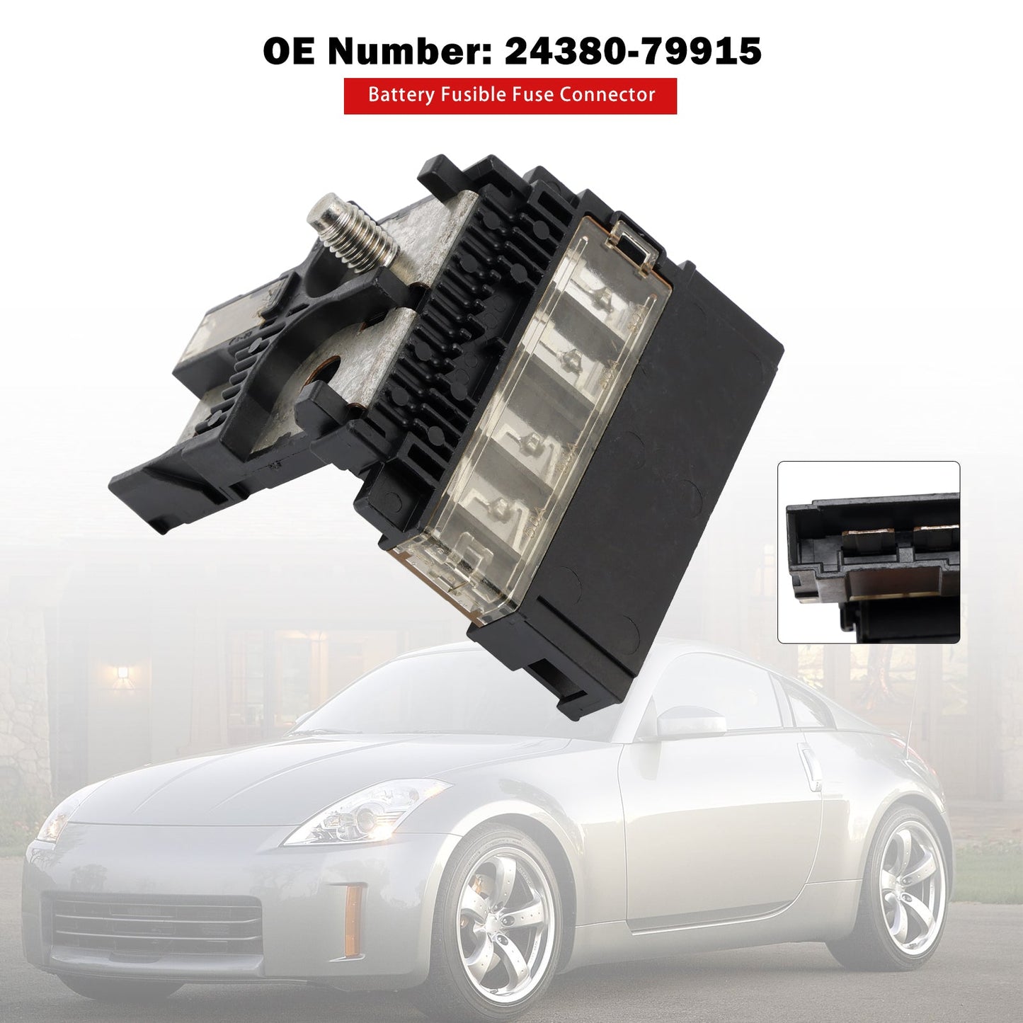 Nissan 370Z Armada Titan 2004-2013 Battery Fusible Fuse Connector 24380-79915