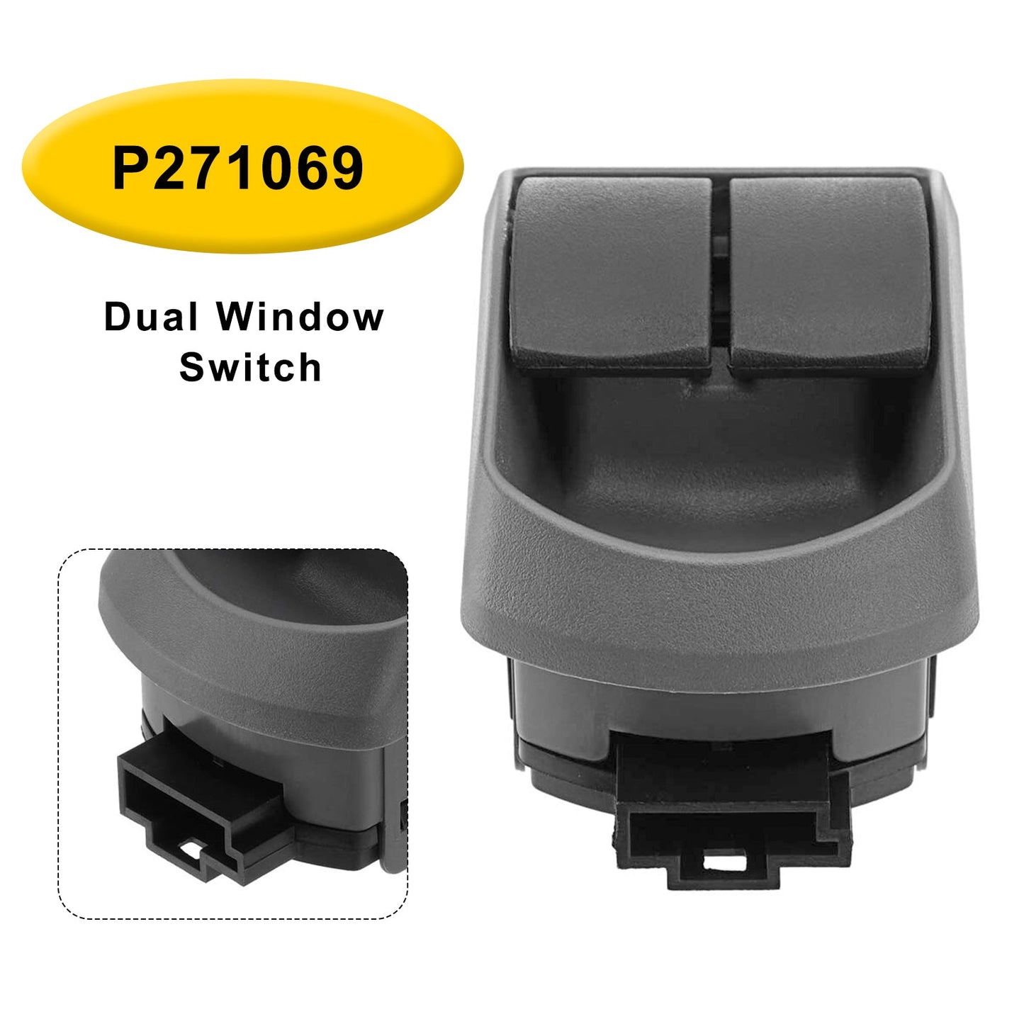 Paccar Kenworth Lift Window Switch p/n #P271069 Dual Window Switch