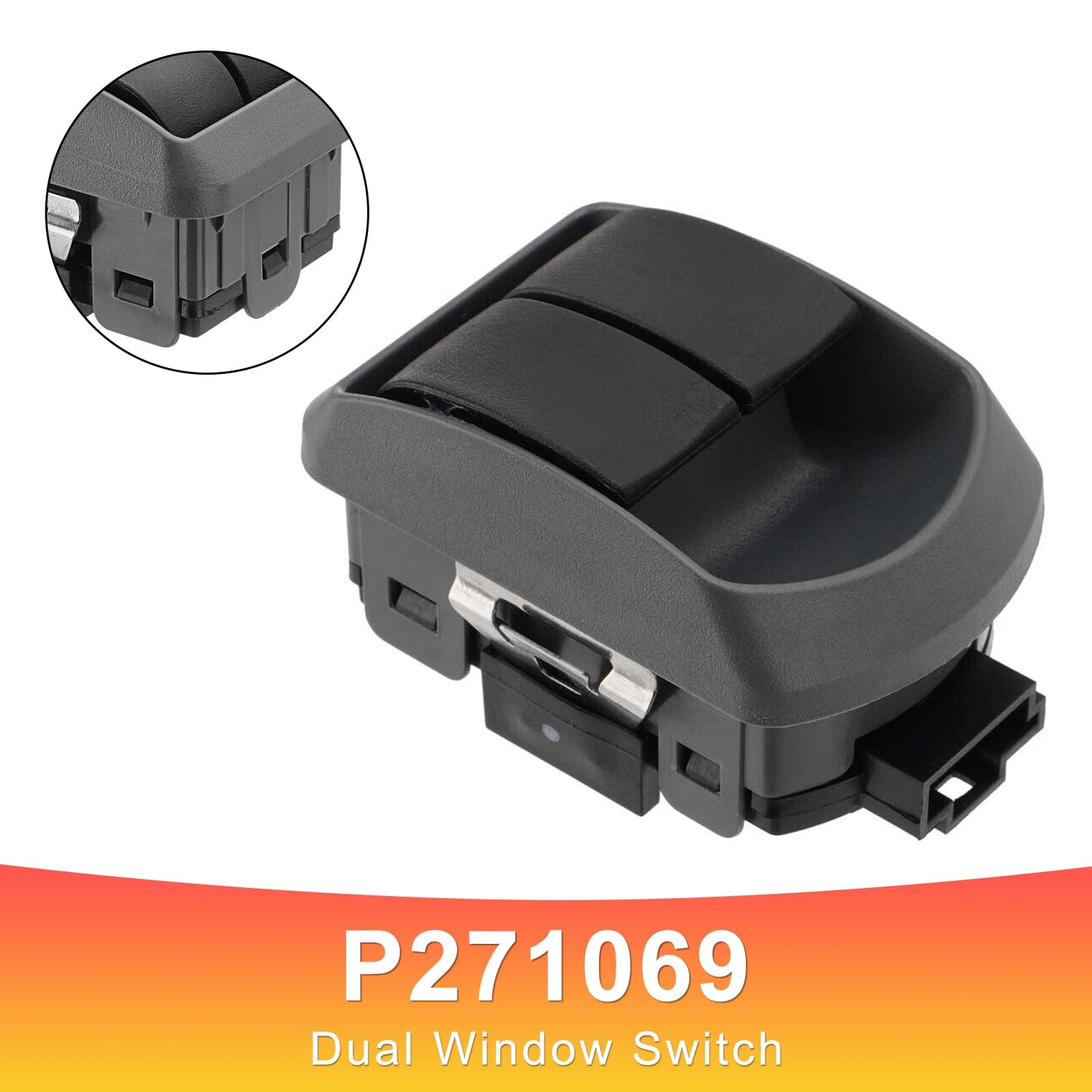 Paccar Kenworth Lift Window Switch p/n #P271069 Dual Window Switch