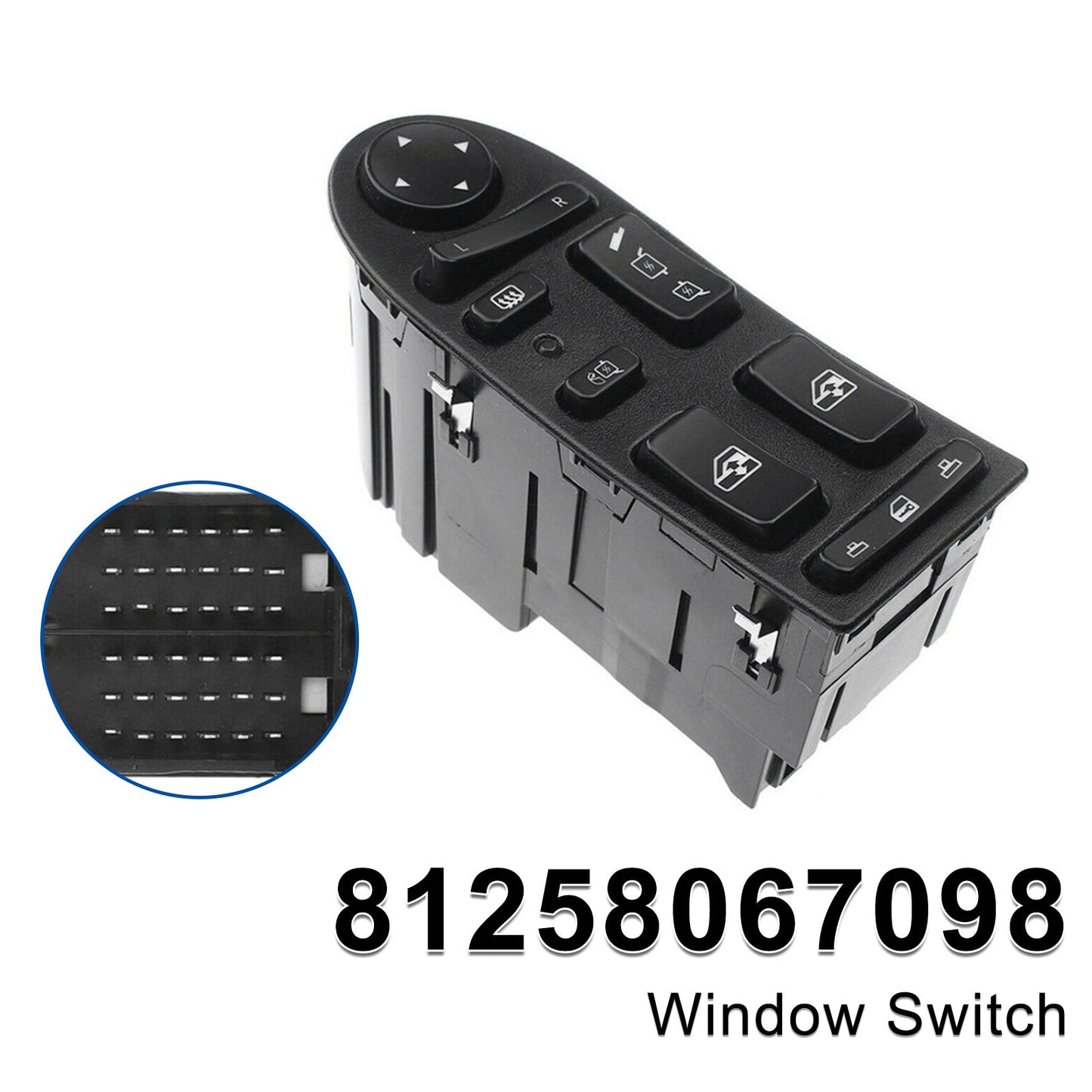Man Truck Power Lifter Transmission 81258067074 Window Switch 81258067098