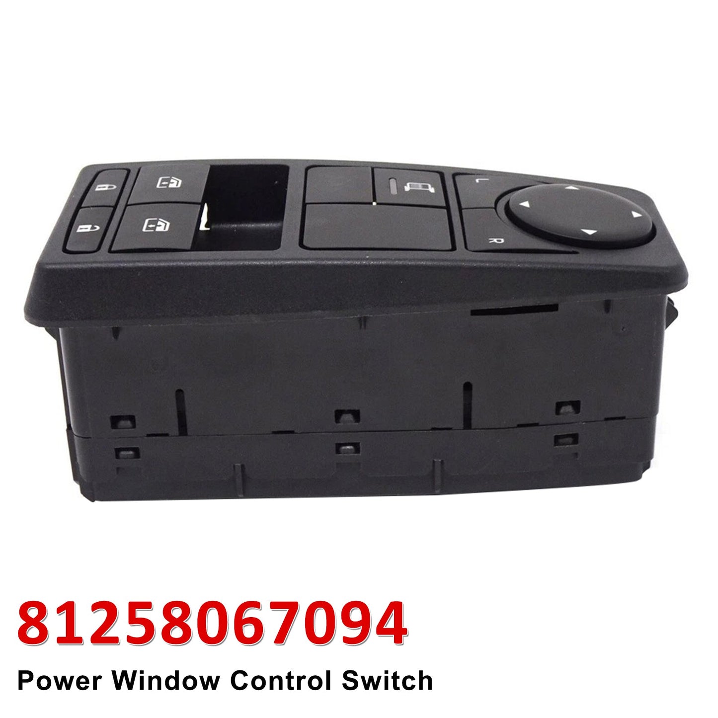 Man TGA TGS TGX 81258067109 Power Window Control Switch 81258067094