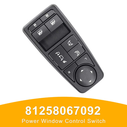 Man TGM TGX 81258067107 Power Window Control Switch 81258067092