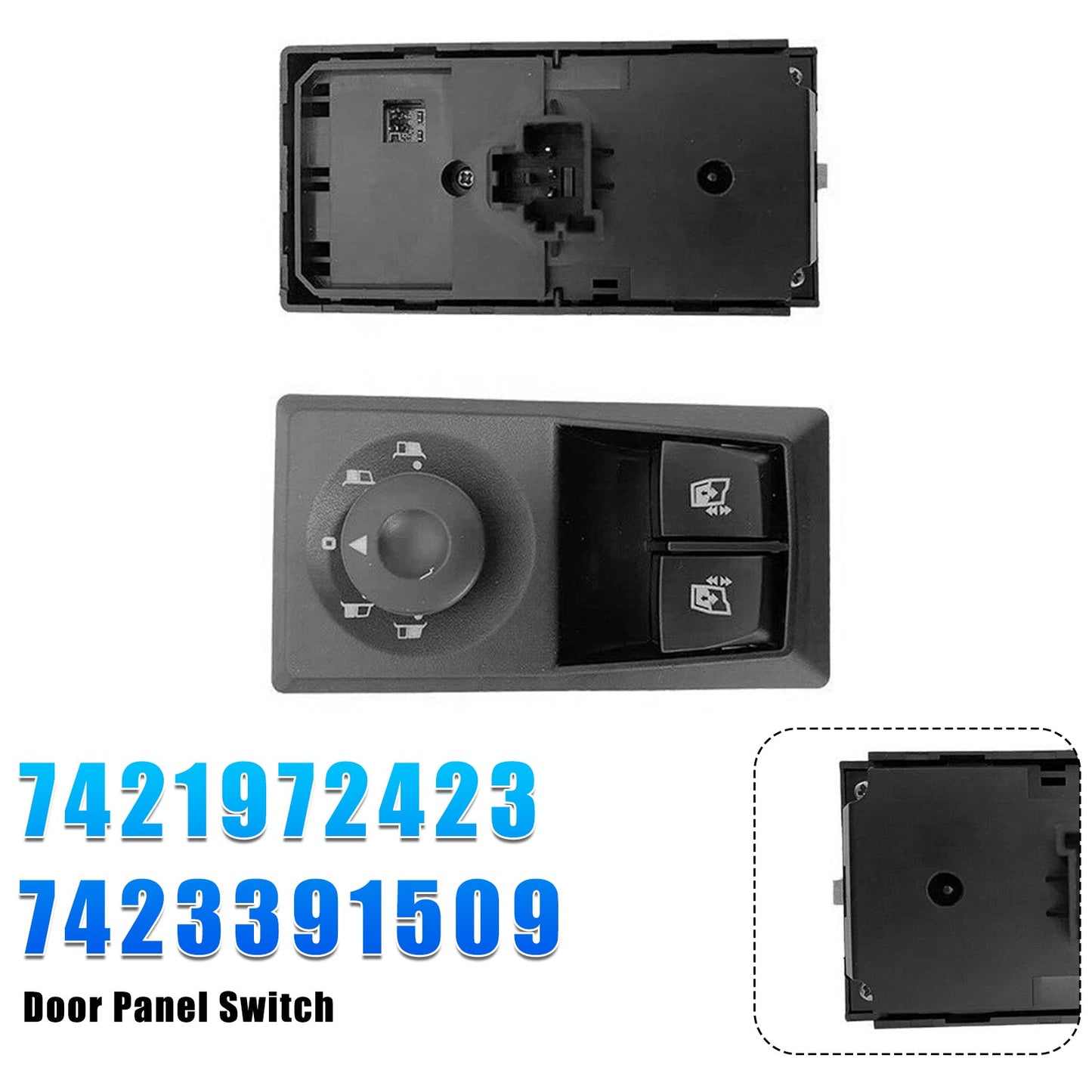 Renault Trucks 7421972423 7423391509 24V Door Panel Switch