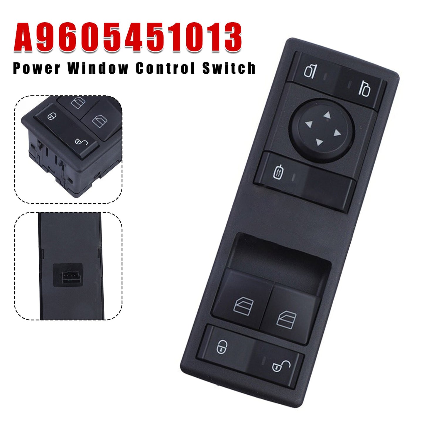 Mercedes Actros Antos Arocs Power Window Control Switch A9605451013