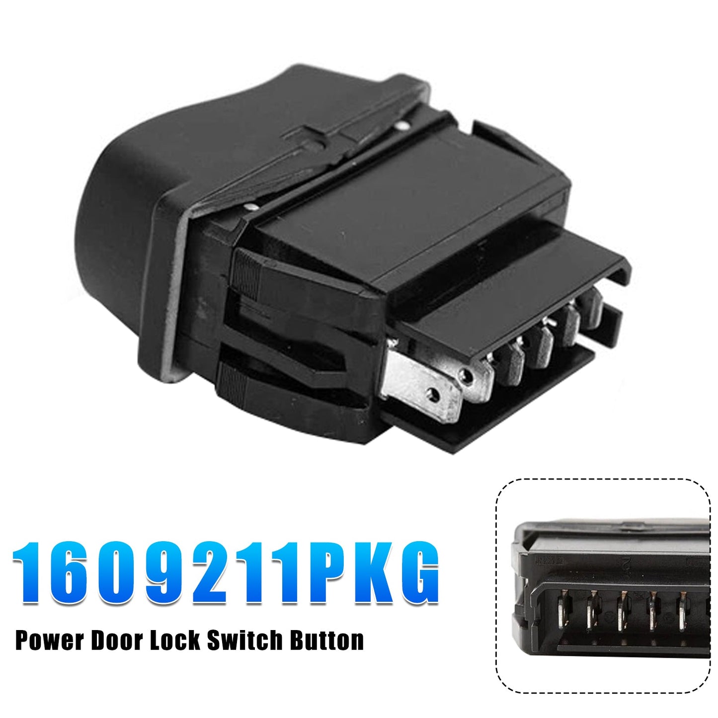 Peterbilt Truck 1609211PKG Power Door Lock Switch Button