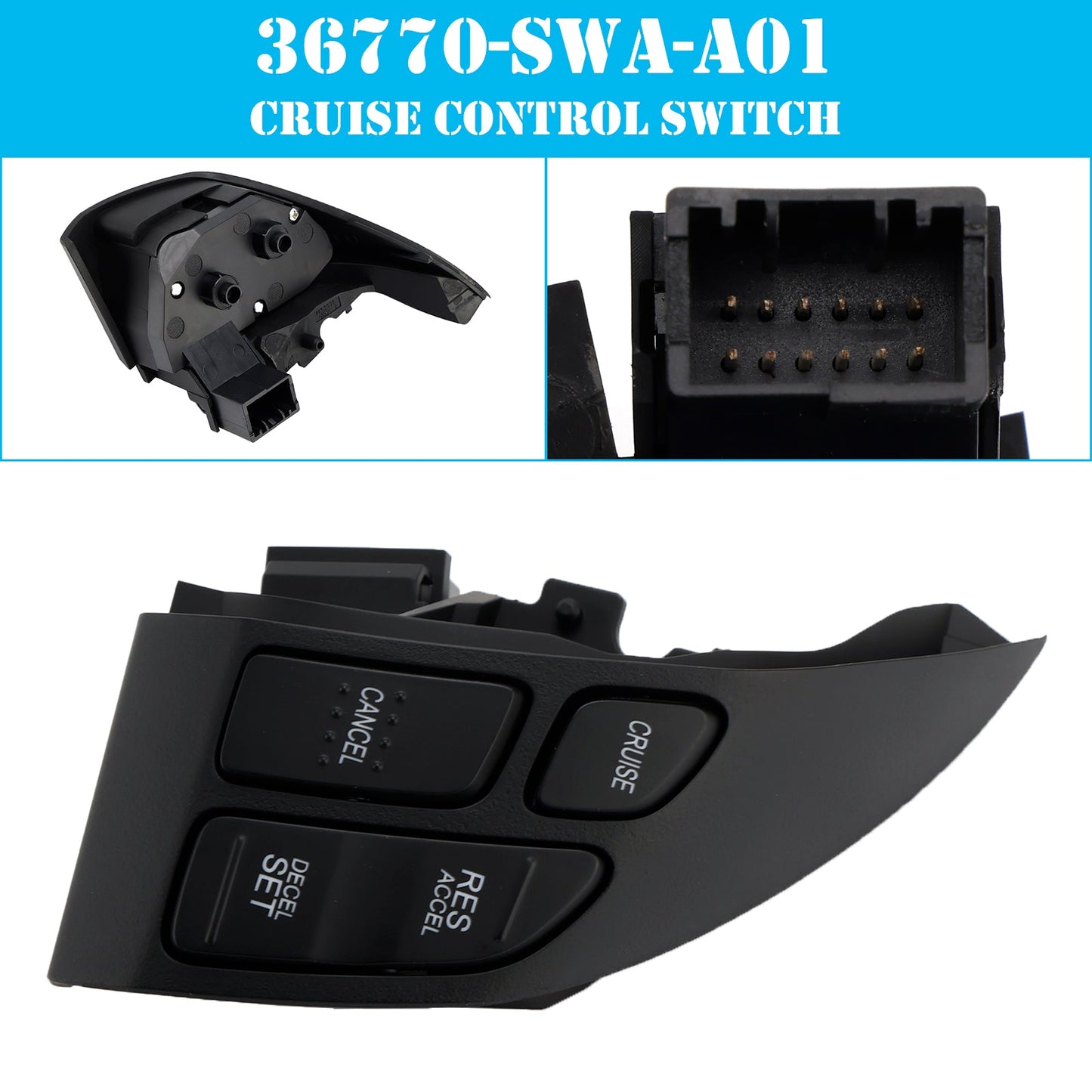 Honda CR-V 2007-2011 Cruise Control Switch 36770-SWA-A01