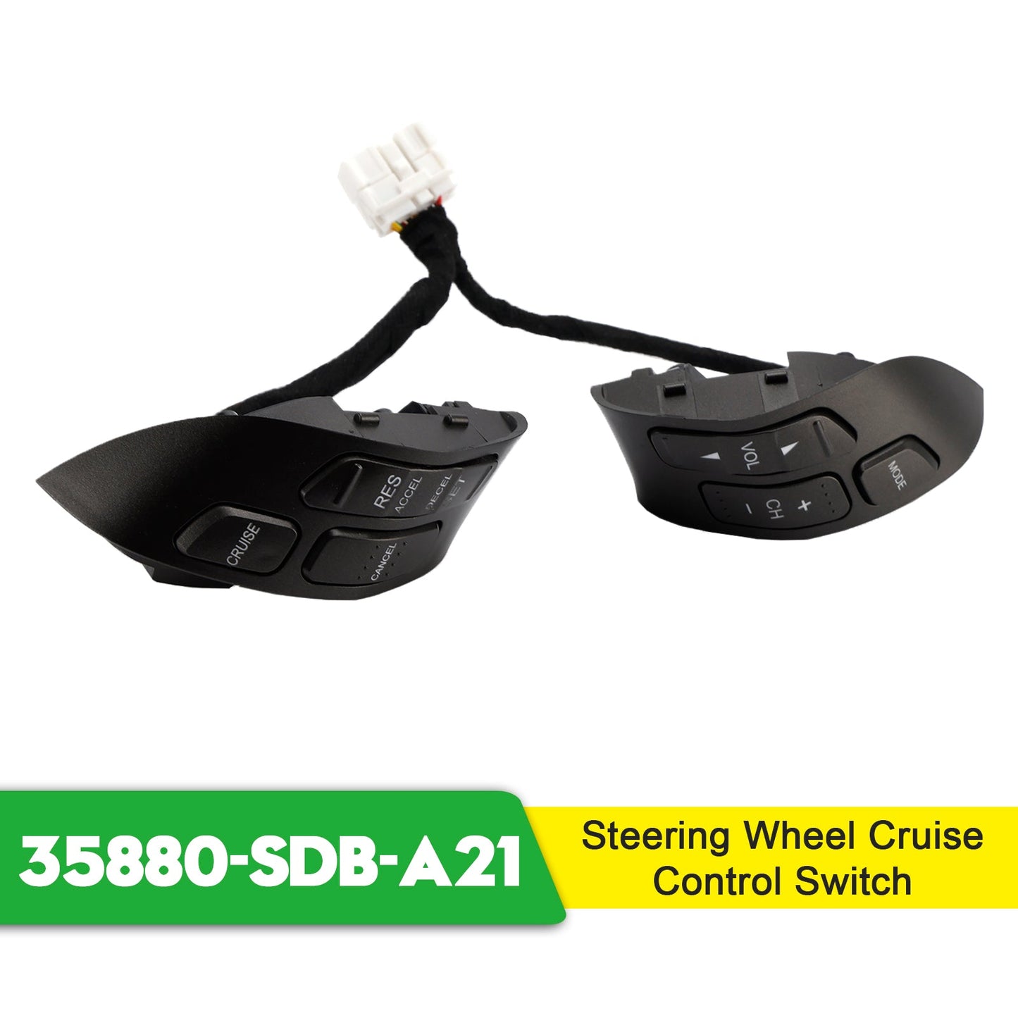 Honda Accord 2003-2007  Steering Wheel Cruise Control Switch 35880-SDB-A21