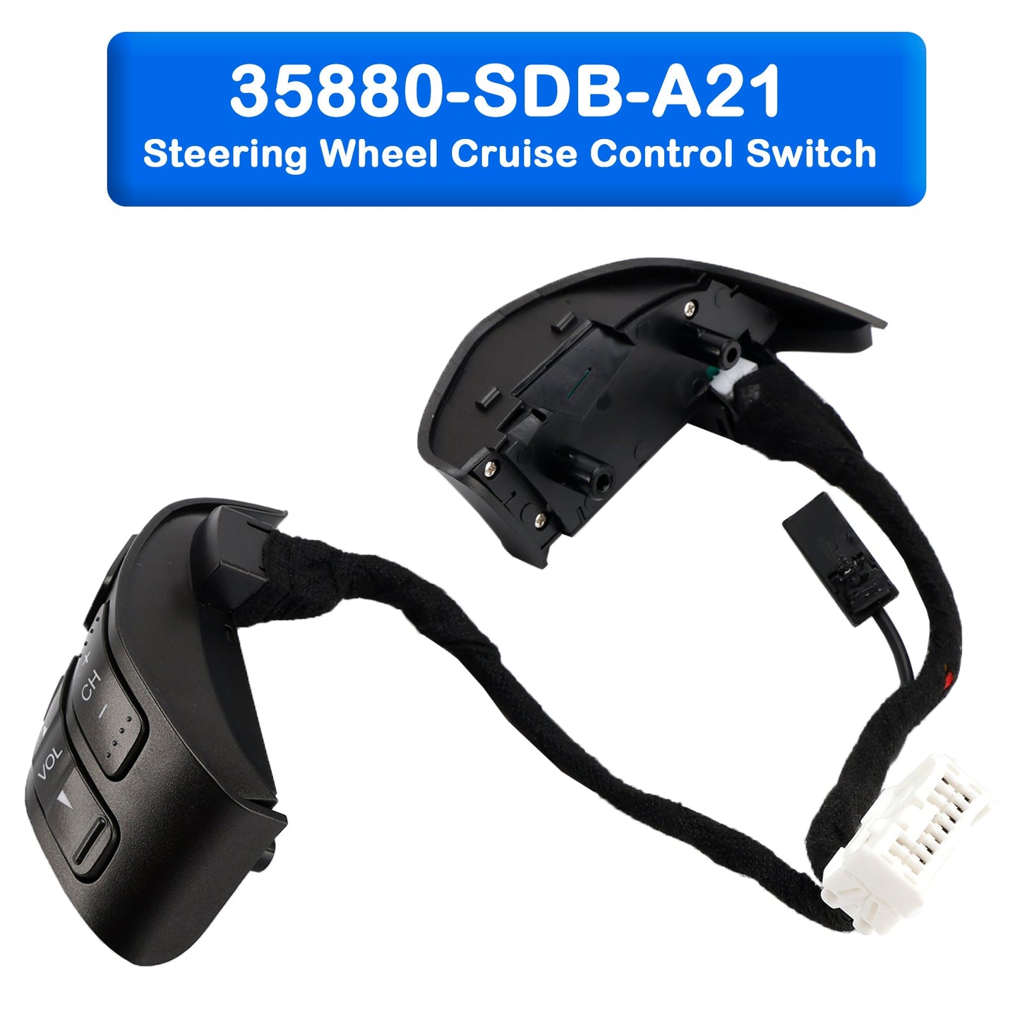 Honda Accord 2003-2007  Steering Wheel Cruise Control Switch 35880-SDB-A21