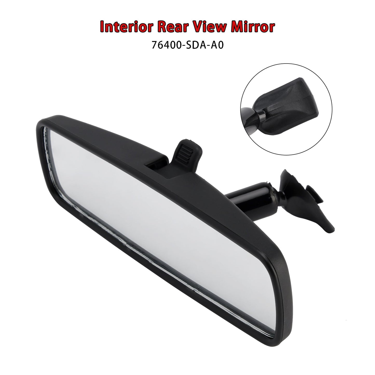 Honda Accord Civic CR-Z Interior Rear View Mirror 76400-SDA-A0