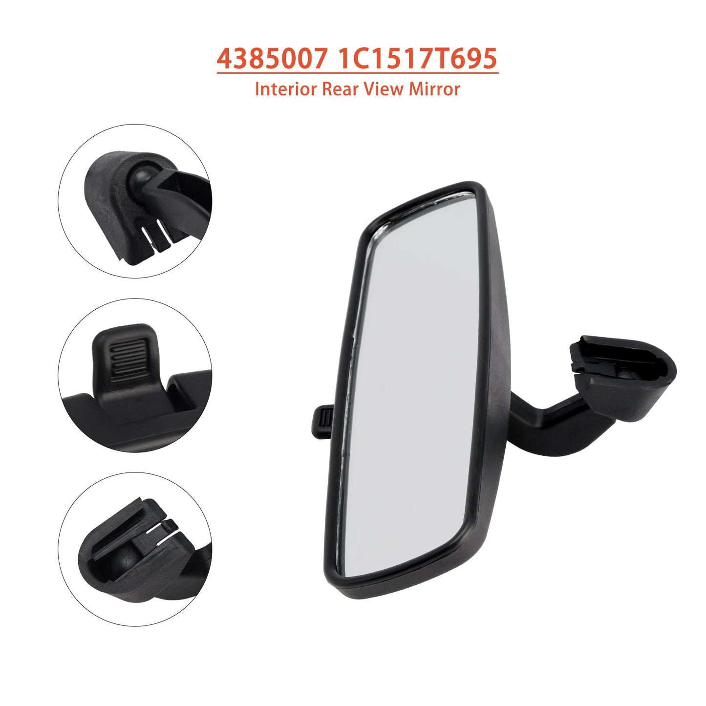 Ford Focus C-Max 2003-2007 Interior Rear View Mirror 4385007 1C1517T695