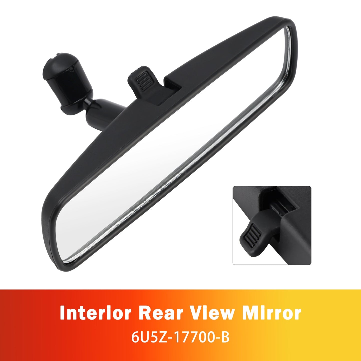 Ford Focus Escape Mustang 6U5Z-17700-B Interior Rear View Mirror