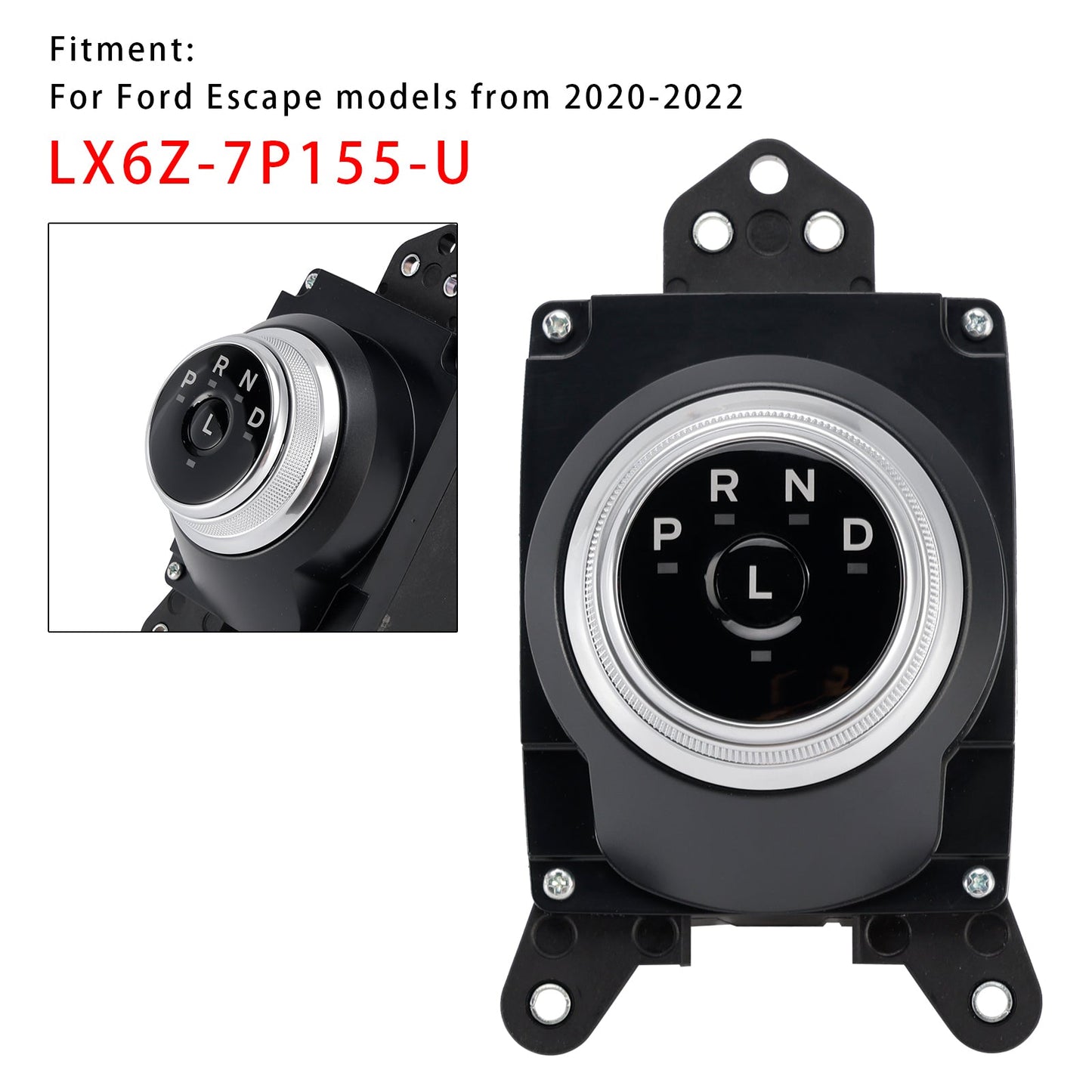 Ford Escape 2020-2022 Automatic Transmission Shift Lever LX6Z-7P155-U