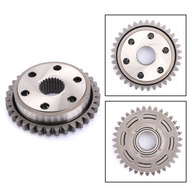 2006-2014 Honda TRX450ER TRX450R Sportrax Starter Clutch One-Way Bearing Gear Kit Sprag One Way Starter Clutch Bearing