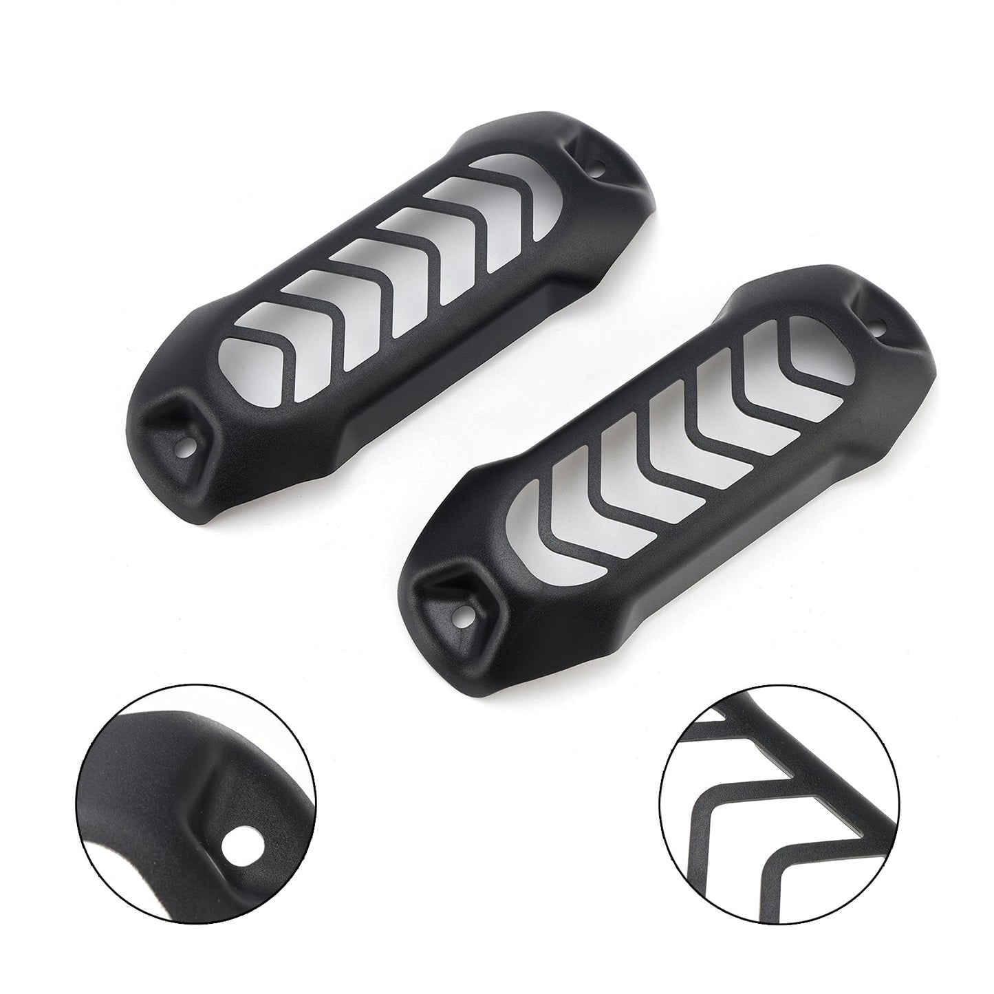 BMW R1300GS ADV 24-25 Spotlight Grille Universal Protector Guard Black