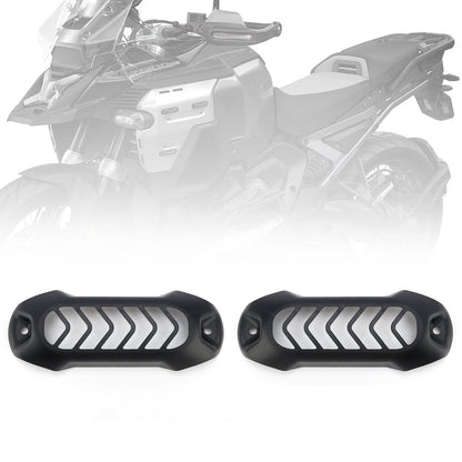 BMW R1300GS ADV 24-25 Spotlight Grille Universal Protector Guard Black