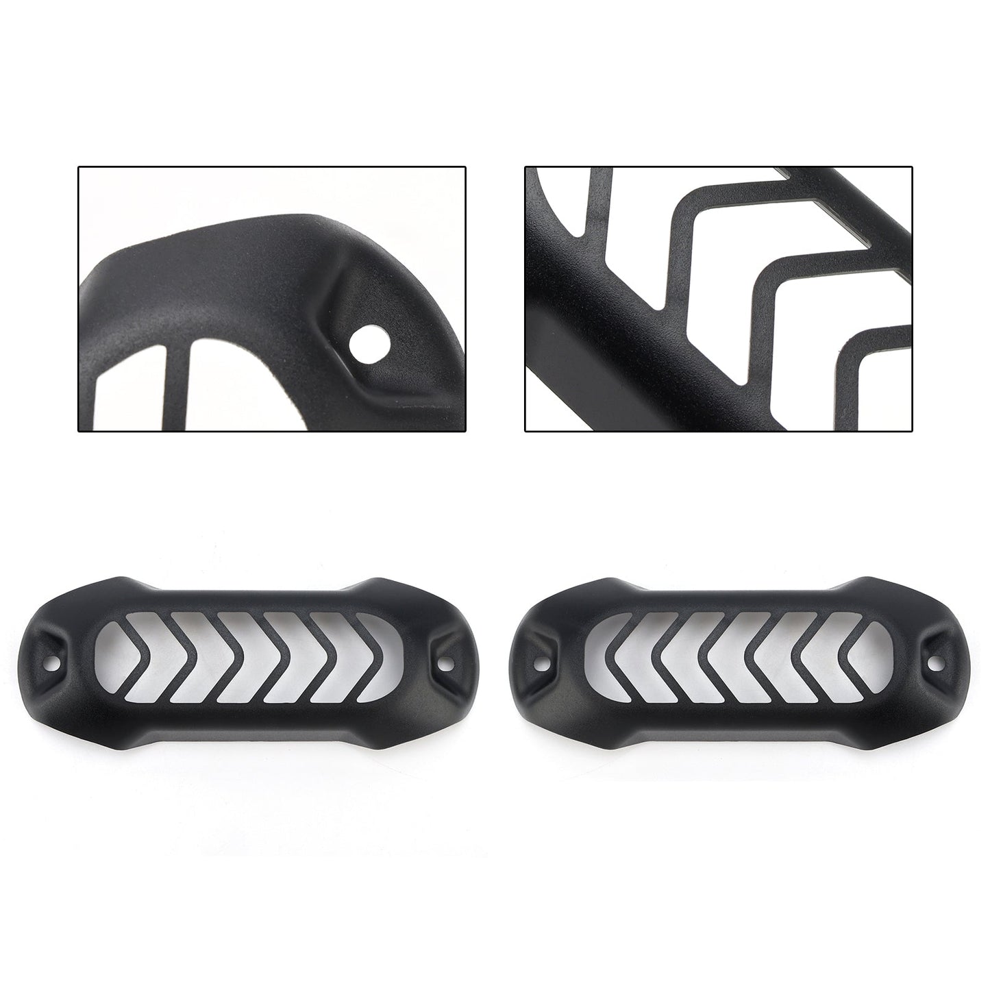 BMW R1300GS ADV 24-25 Spotlight Grille Universal Protector Guard Black