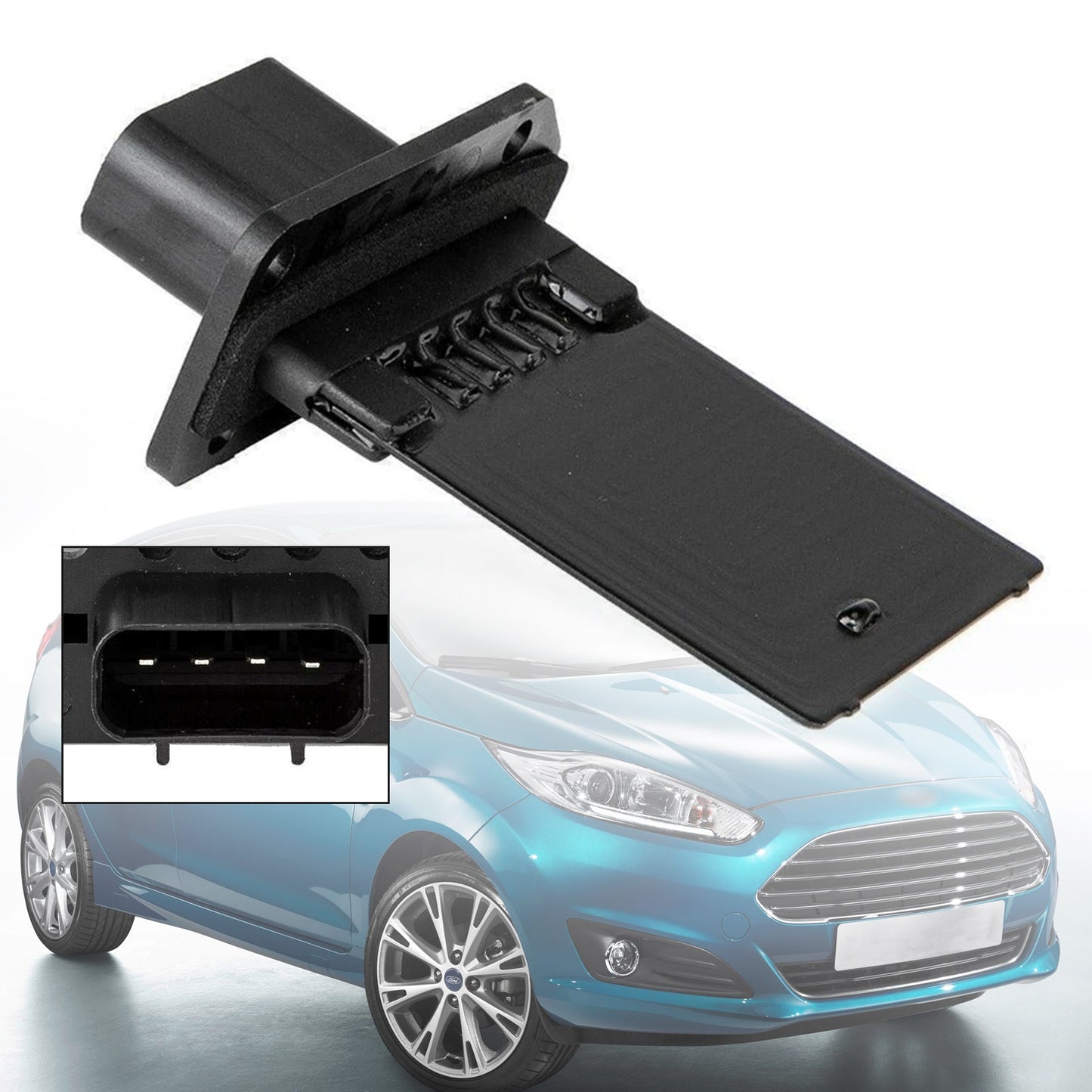 Ford Fiesta 2011-2013 Front Heater Blower Motor Resistor 3F2Z-18591-AA