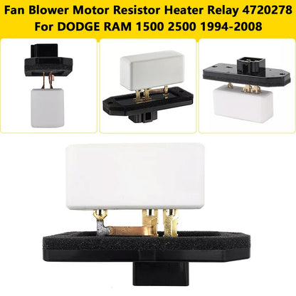 Dodge RAM 1500 2500 1994-2008 Fan Blower Motor Resistor Heater Relay 4720278 68004539AA