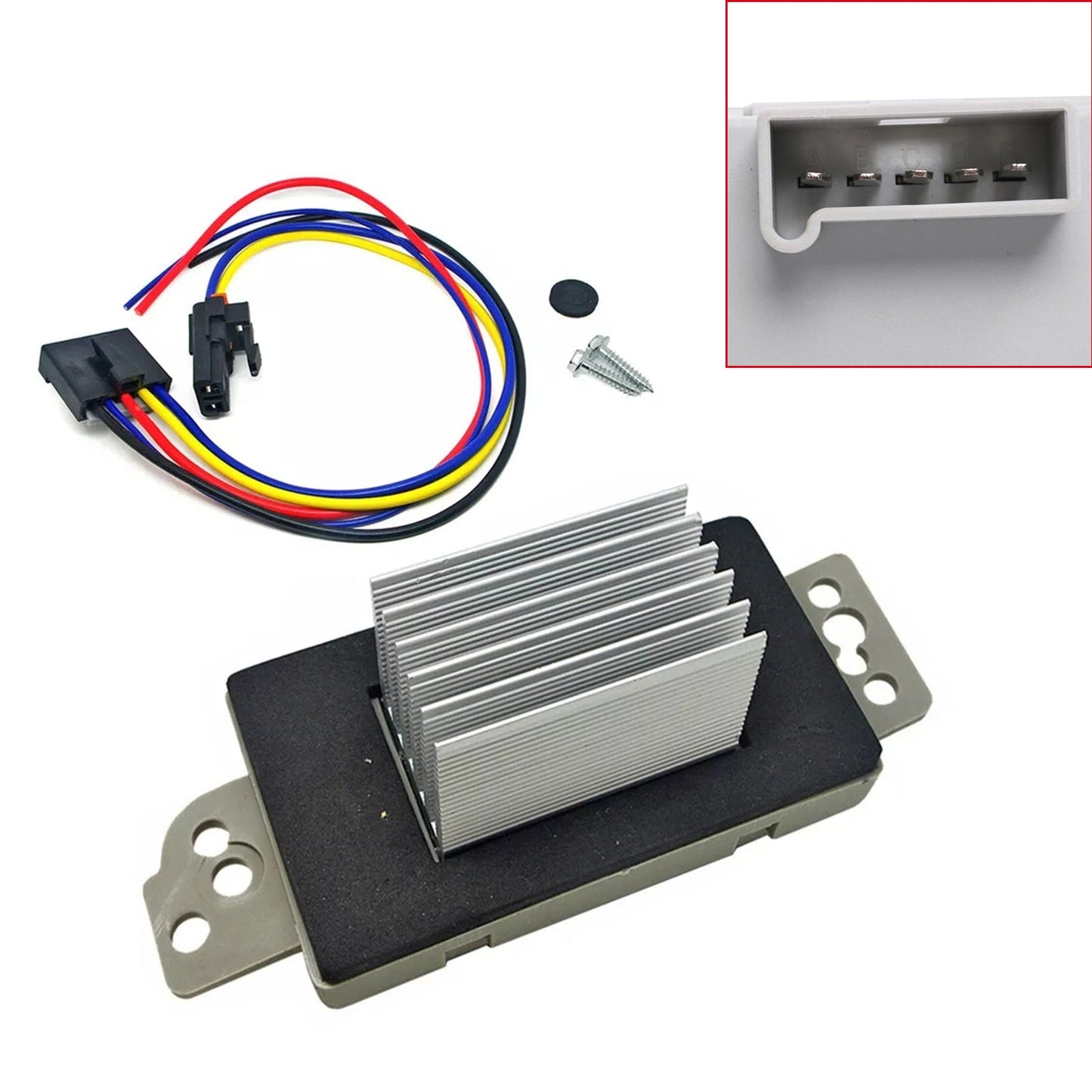 Chevy Silverado 1500 1999-2007 Blower Motor Resistor Control Module 89018778