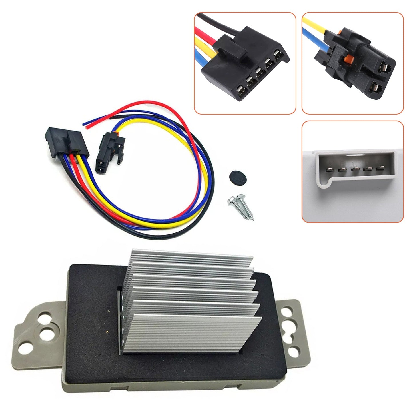 Chevy Silverado 1500 1999-2007 Blower Motor Resistor Control Module 89018778
