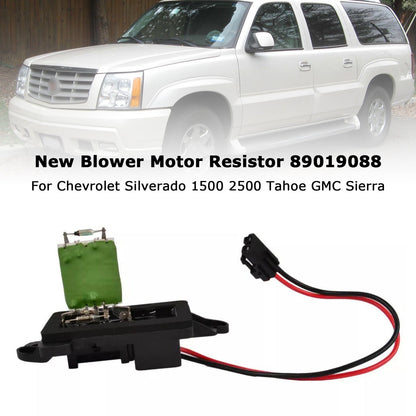 Chevrolet Silverado 1500 2500 Tahoe GMC Sierra New Blower Motor Resistor 89019088