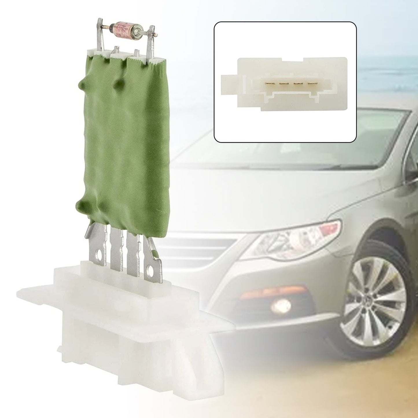 VW Jetta Golf Passat MK5 MK6 Heater A/C Fan Blower Motor Resistor 1K0959263A