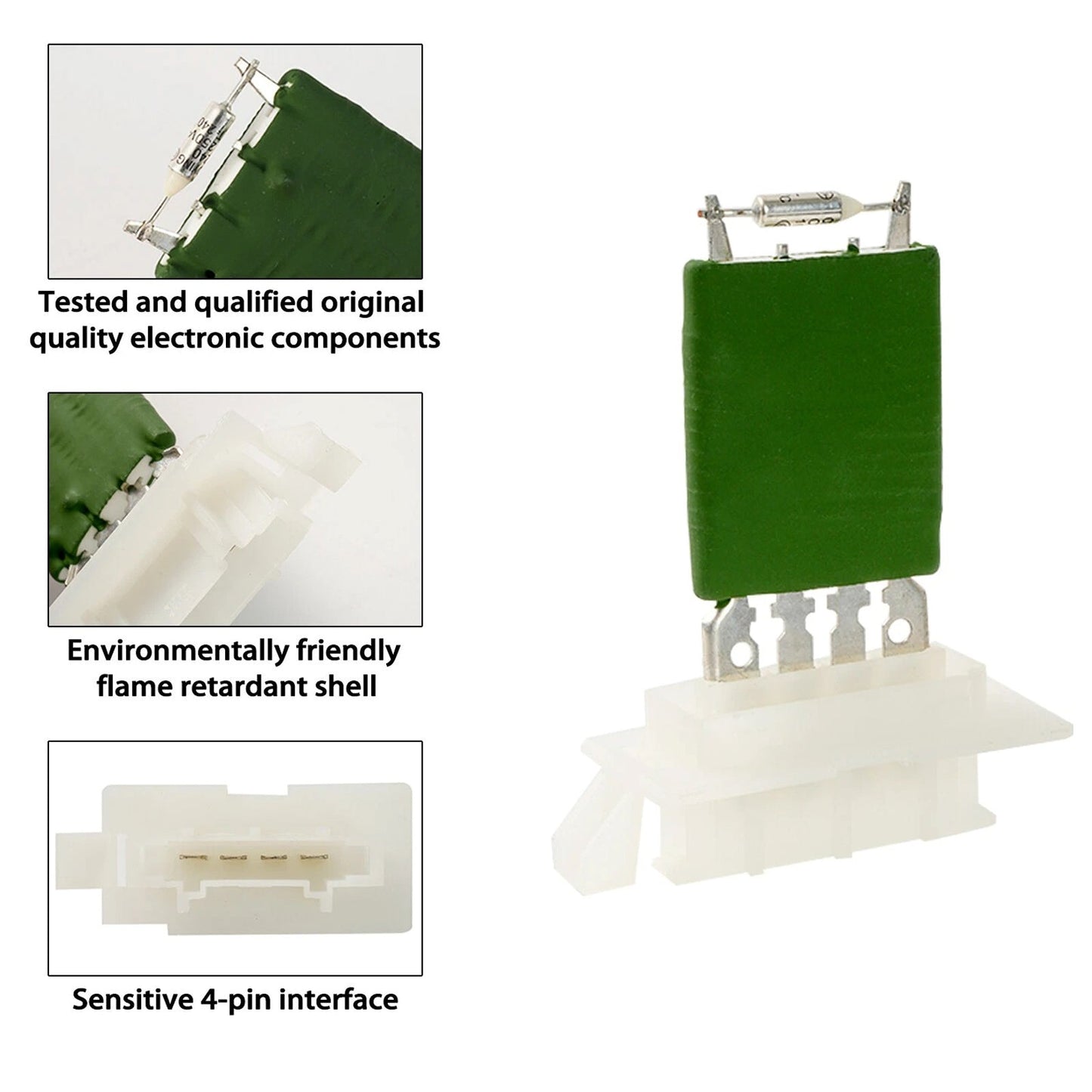 VW Jetta Golf Passat MK5 MK6 Heater A/C Fan Blower Motor Resistor 1K0959263A